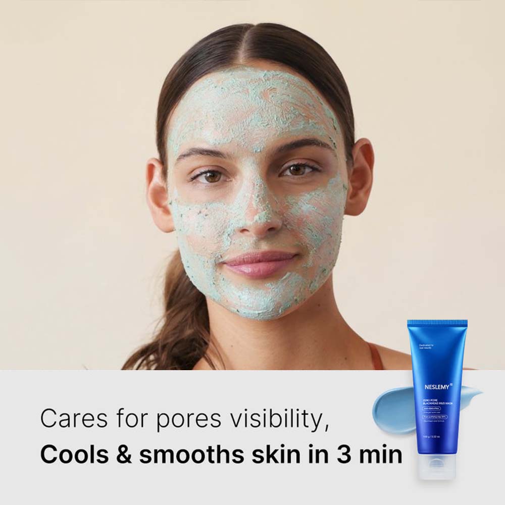 Zero Pore Blackhead Mud Mask – Deep Cleansing & Pore Minimizer