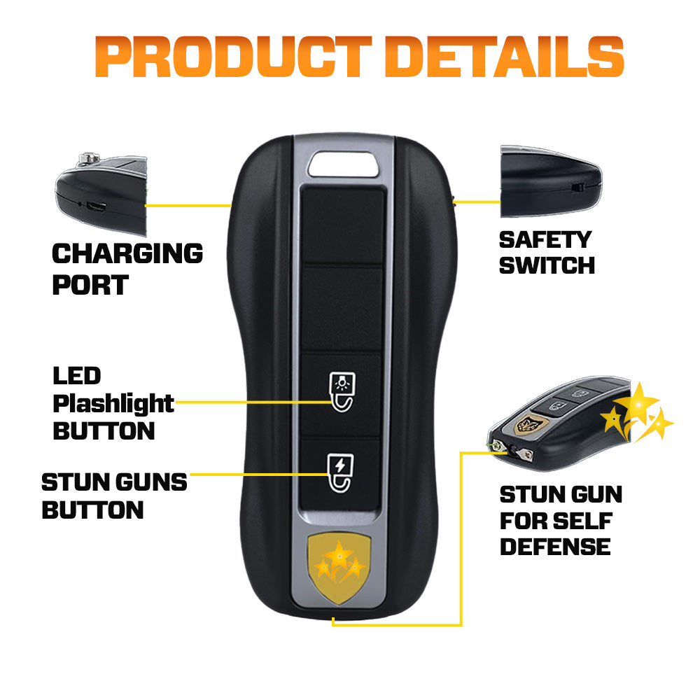70% OFF 🛡️ 2025 Limited VORTAC V57 Stun Flashlight Car Key🛡️
