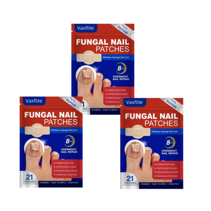 Fungal Nail Patches, 21pcs/box Nail Health Care Patches, Nail Fungus Care Patches, Suitable for Solving Fungal Nails and Other Nail Problems, Nail Supplies, Daily Care Nails Kit Set