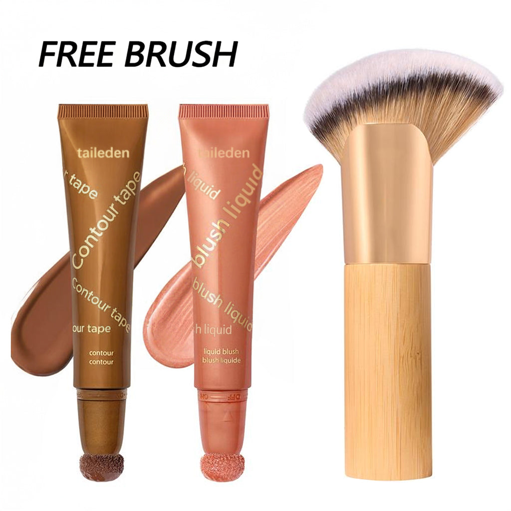 70% OFF🔥 – Sculpt Tape & Blush Duo – Blush and Bronze🔥Send brush worth 36.