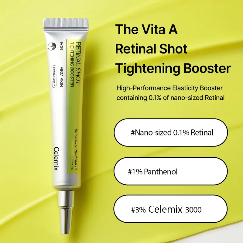 [Celemix Official]🍀Vita A Retinal Firming Enhancer | Repairs Wrinkles and Fine Lines and Tightens Skin | Makes Skin Smoother in Seven Days