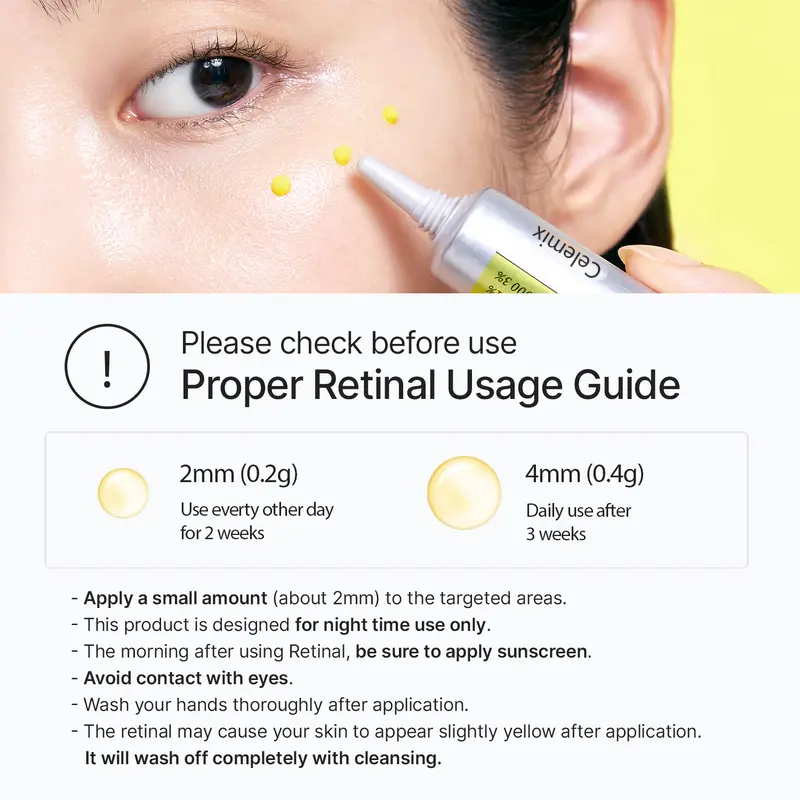 [Celemix Official]🍀Vita A Retinal Firming Enhancer | Repairs Wrinkles and Fine Lines and Tightens Skin | Makes Skin Smoother in Seven Days