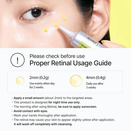 [Celemix Official]🍀Vita A Retinal Firming Enhancer | Repairs Wrinkles and Fine Lines and Tightens Skin | Makes Skin Smoother in Seven Days
