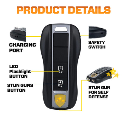 70% OFF 🛡️ 2025 Limited VORTAC V57 Stun Flashlight Car Key🛡️