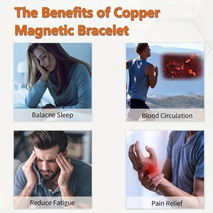✨Copper magnetic bracelet——Relieve fatigue and promote blood circulation✨
